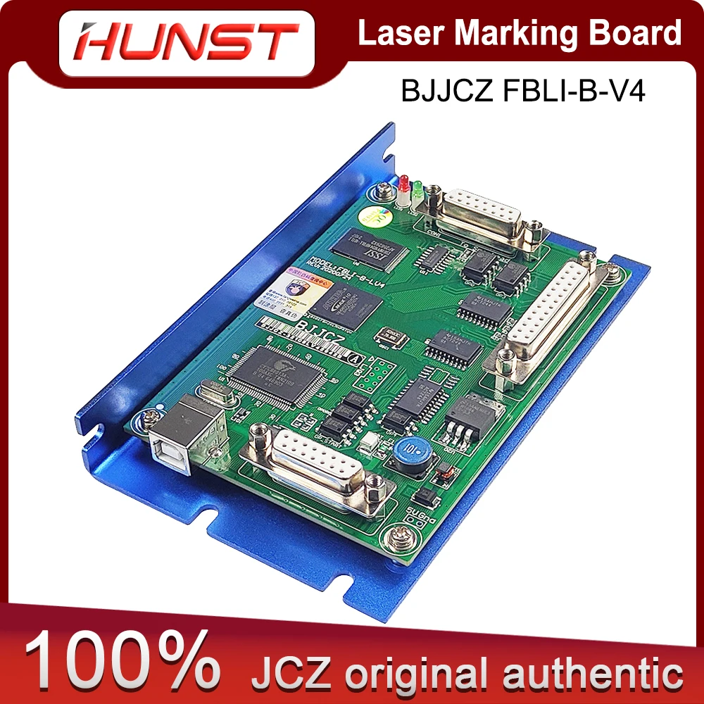 

HUNST BJJCZ Laser Controller Original Card JCZ Control Board FBLI-B-LV4 Ezcad for IPG Raycus JPT MAX Fiber Marking Machine