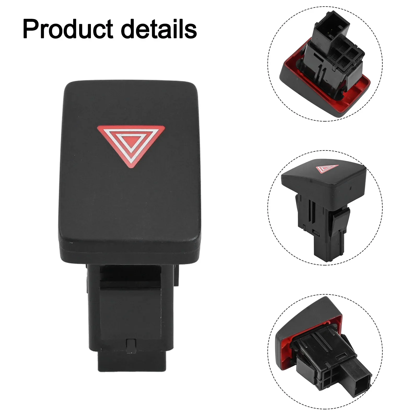 Pulsante interruttore luce di emergenza console centrale auto 35510-TBA-A01 per Honda Civic 2016-2022 pulsante di avvertimento luce di emergenza lampeggiante