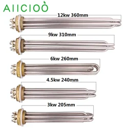 Water Tank DN40 Heating Element Electric Heater for Water Boiler with 1.5