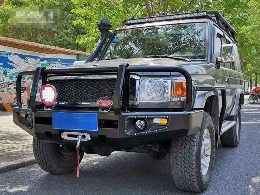 Pare-chocs avant et arrière en acier robuste, compatible tout-terrain, état neuf pour camionnettes