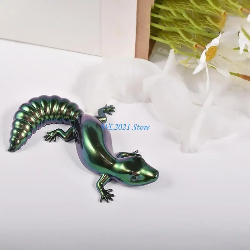 

G5GC for Frog Snail Animal Crafts Silicone Mold Jewelry Epoxy Resin Jewelry To