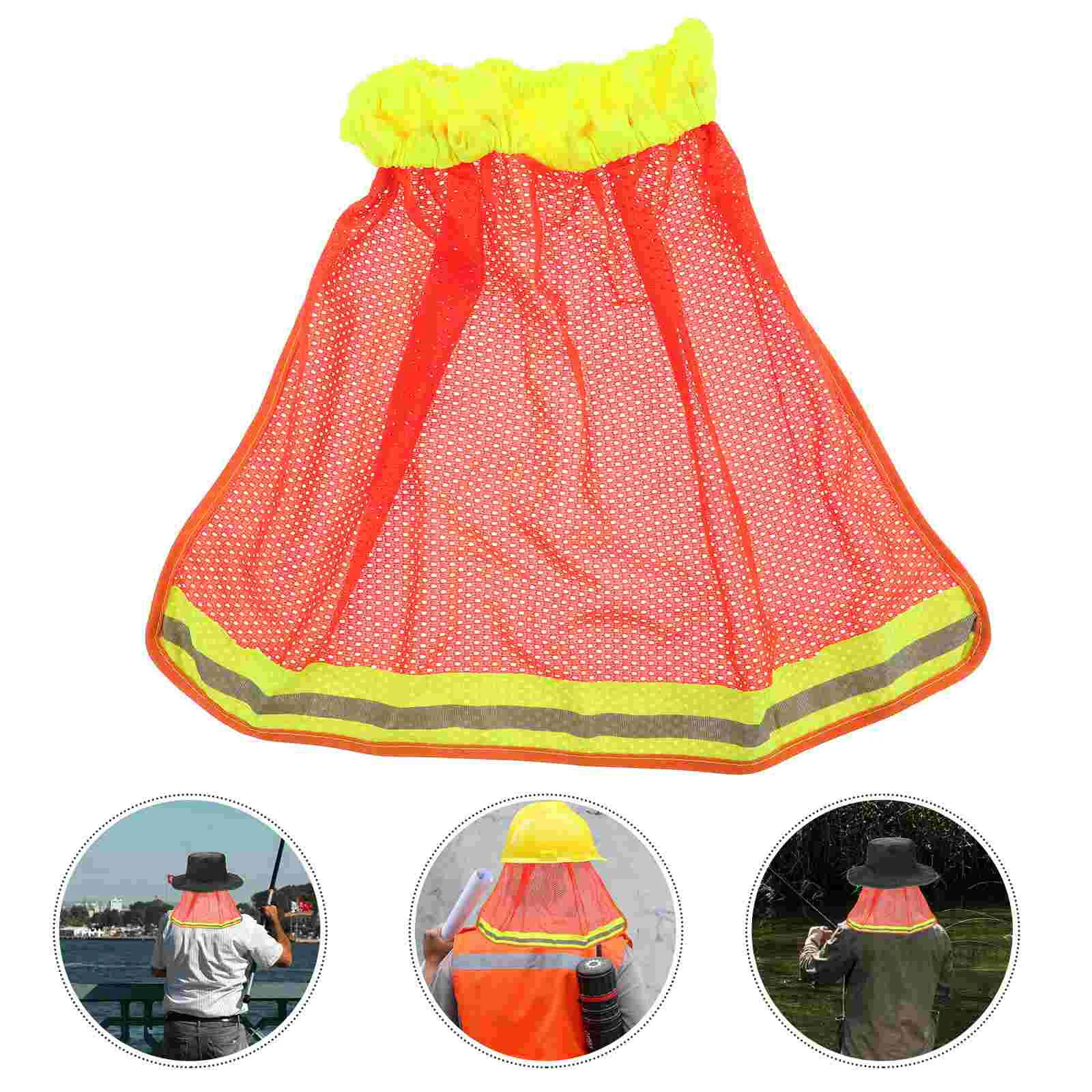 Sunshade Mesh Protection Bike Brim Safety Helmets Visor Hard Hat Neck Shield Net