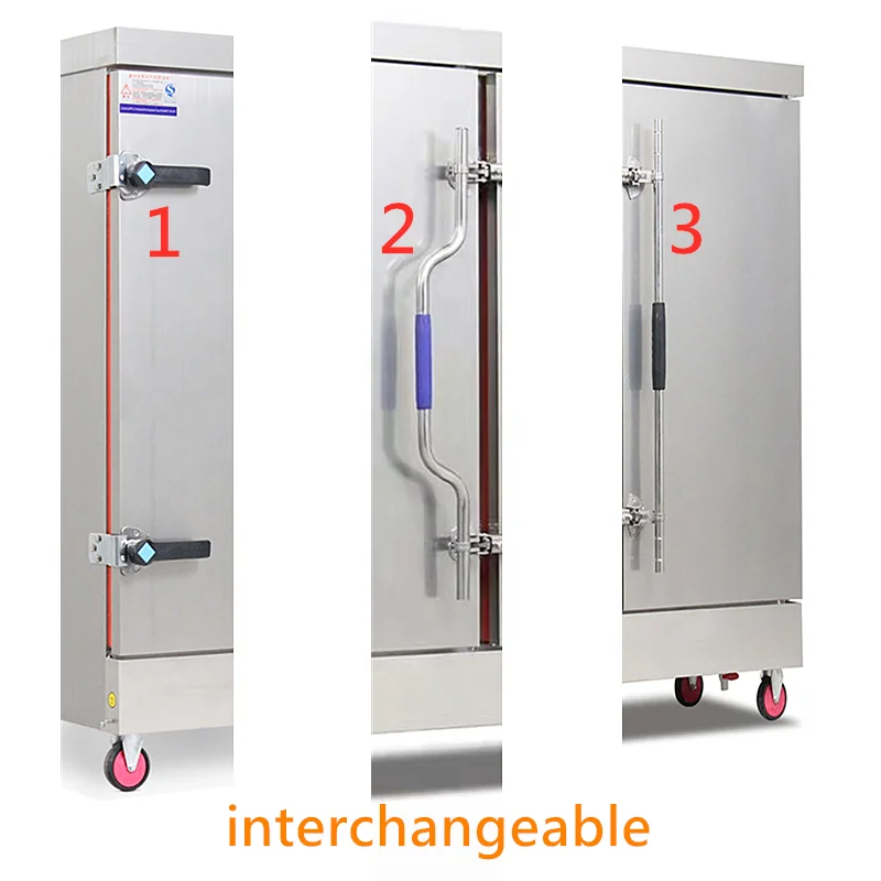 Commercial Rice Steamer Cabinet Heat-resisting and Insulation Steam Rice 4-24 Layers Rice Steamer Machine