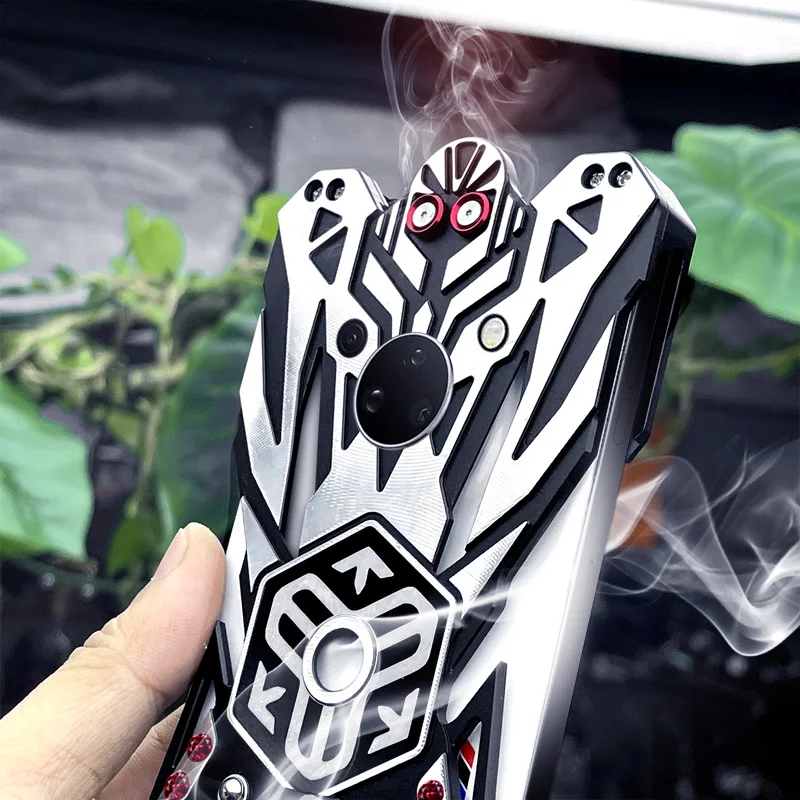 For Xiaomi POCO F9 Ultra Luxury Heavy Duty Armor Metal Aluminum Phone Cases For POCO F8 F7 Pro F9 Ultra funda