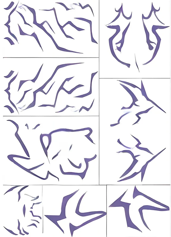 شيطان أنيمي الصيادين رومي تأثيري الدعامة الوشم ملصق رومي كانغ الوشم ملصق شيطان ملصق حفلة الهالوماس الكبار الدعامة