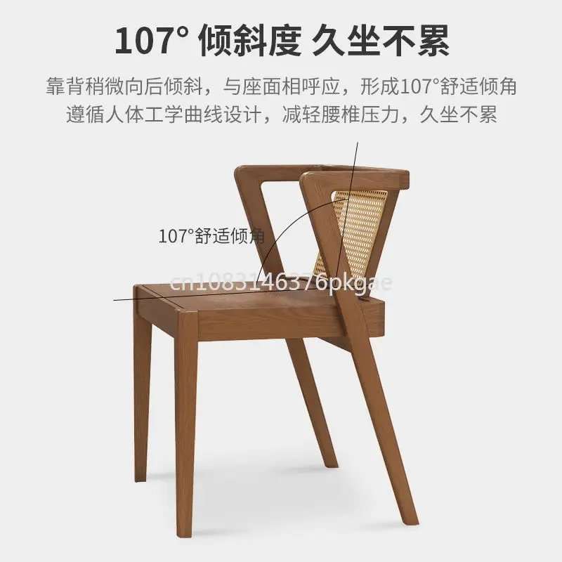 Solid Wood Balcony Small Table and Chairs Creative Leisure Living Room Dining Table and Chair Combination Furniture