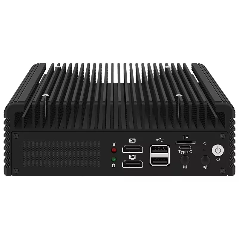 Aittact Solid Firewall Computer Intel i3 N305 N100 2x/1x 10G LANs SFP+ 2x2,5G i226-V Mini PC NVMe 2*SATA Proxmox NAS Home Server