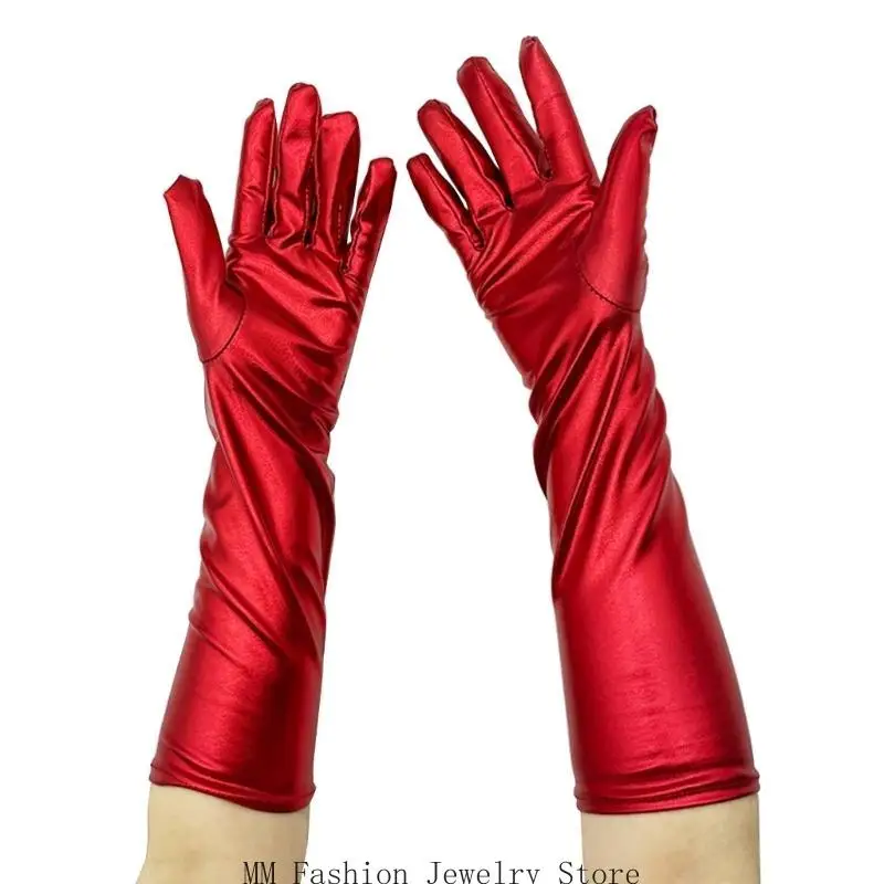 Găng tay kim loại gợi cảm dành cho phụ nữ và bé gái trong chủ đề Phụ kiện trang phục dự tiệc D0UB