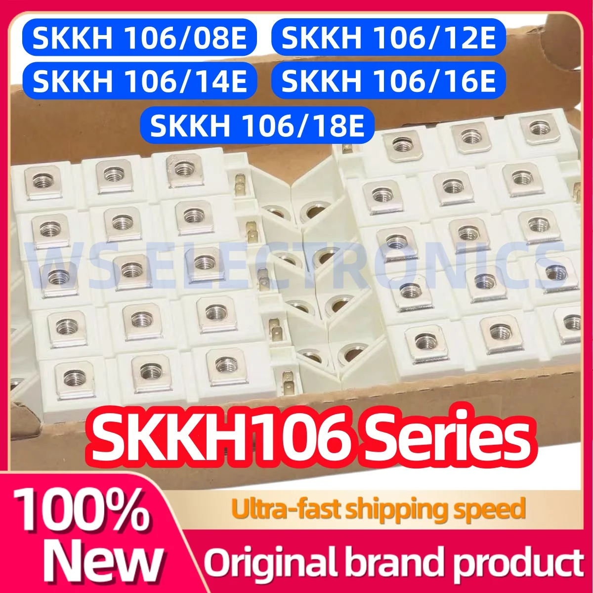 

SKKH 106/08/12/14/16E Thyristor rectifier IGBT Module New and Original in stock