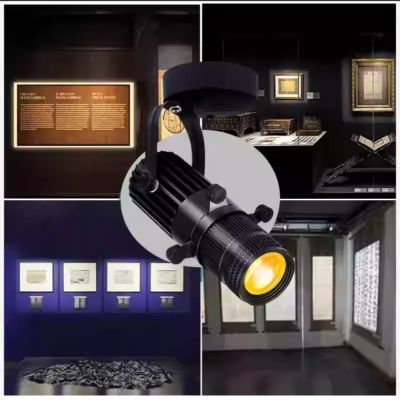 LED مصباح السقف عكس الضوء ضوء المرحلة AC90-260V الأضواء 12 واط 15 واط 20 واط 30 واط 40 واط النازل متحف بار KTV التركيز على مفتاح الإضاءة