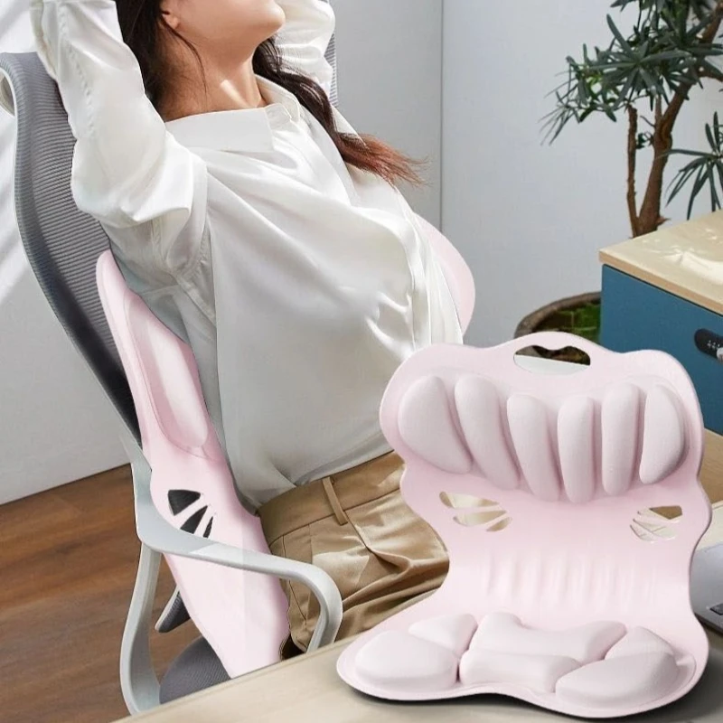 

Waist cushion, chair protective equipment, office correction, sedentary and painless, thickening and soothing lumbar spine