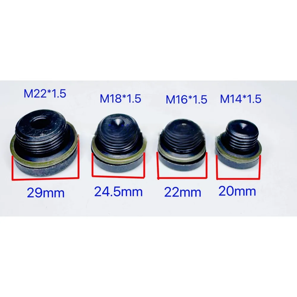For Haitian Injection Molding Machine Oil Plug Neutron Valve Plate Core Extraction Outlet Seal Screw