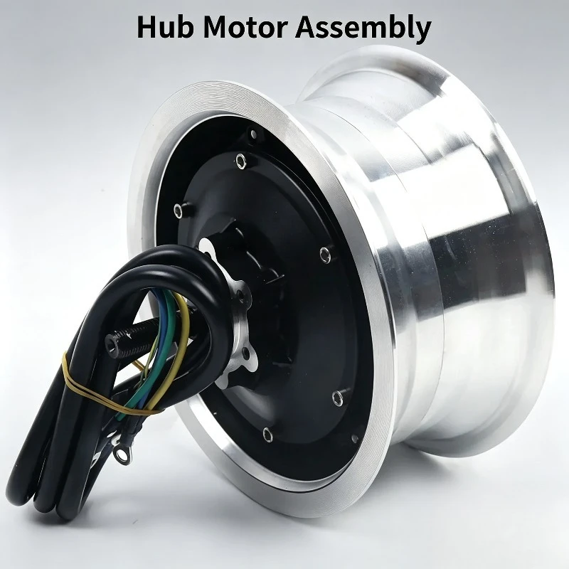 11 inch 60V 2800W brushless wheel hub motor dual-use front and rear drive high torque hardware replacement