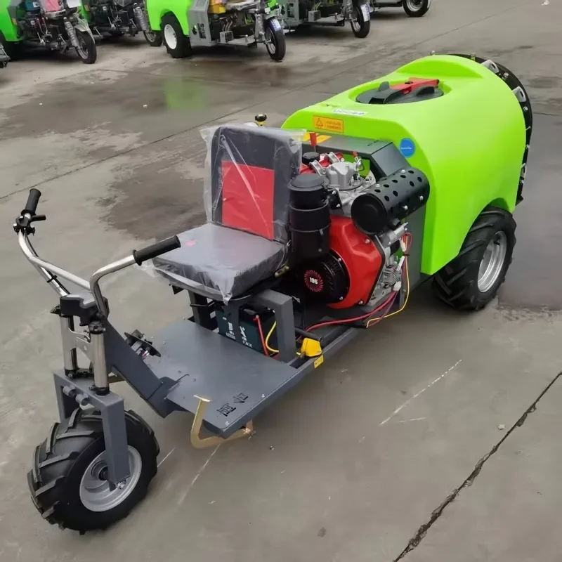Orchard and Fruit Tree Sprayer, Ride-on 300L/400L/200L air Assisted Misting Machine, High Tree Pest Control Sprayer