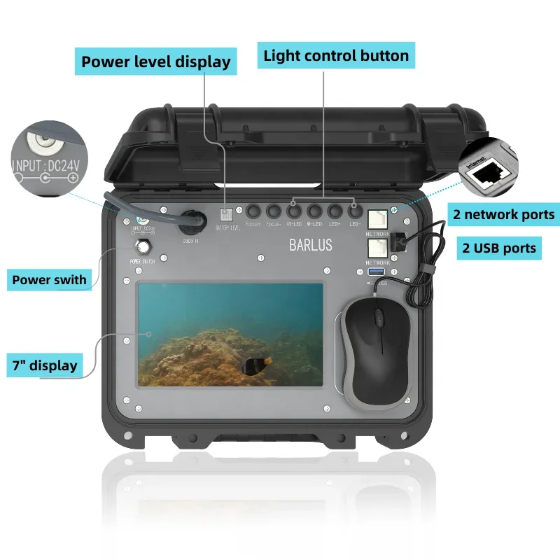 The Best Selling Underwater Visual Camera 2023 Portable High Definition Screen Fishing and Breeding Boat Bottom Inspection