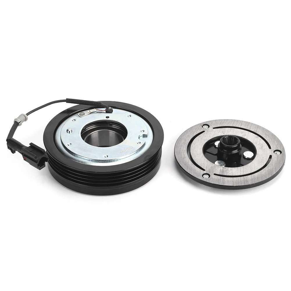 A/C Compressor Clutch Coil Pulley, 73111FG001 for Subaru Forester Impreza Outback DKV-10R, OEM Replacement, AC Compressor Clutch