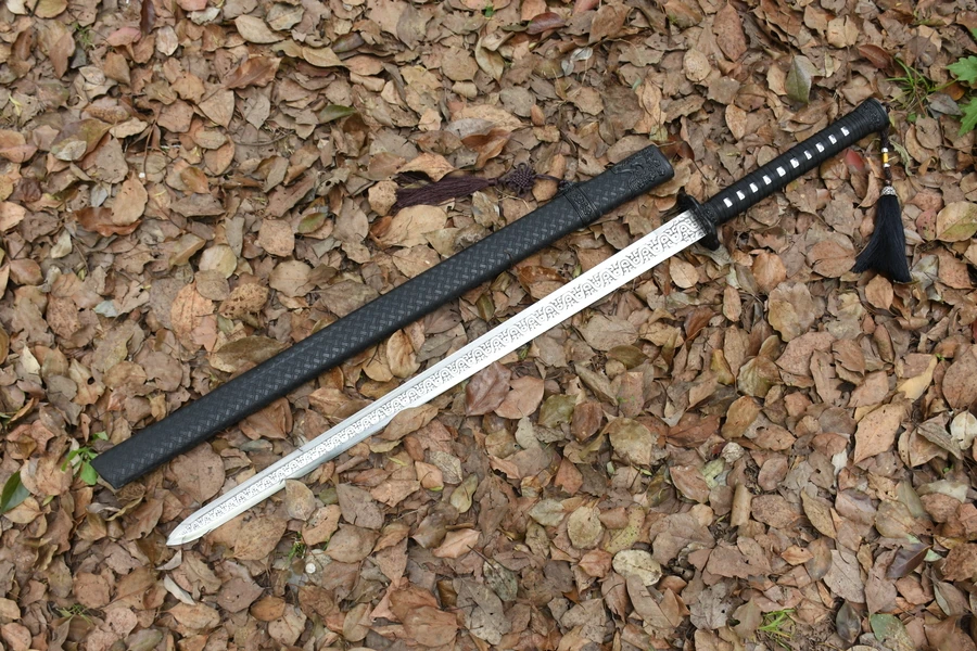 

katana 102 cm medieval Plum Tang Sword stainless steel battle ready samurai blade edge All Tang Ninja training weapons