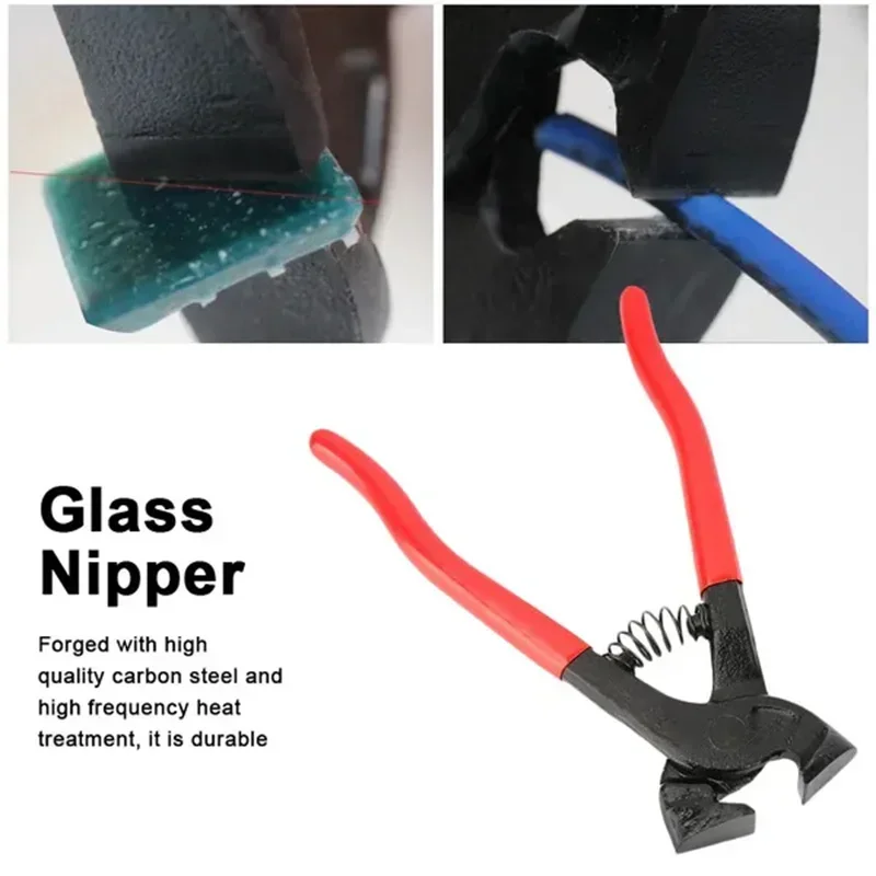 1pc Tile Nippers 8 Inches Mosaic Cutter Pliers Tile Nippers Cutting Tools Ceramic Tile Cutter For Porcelain Glass Mirror