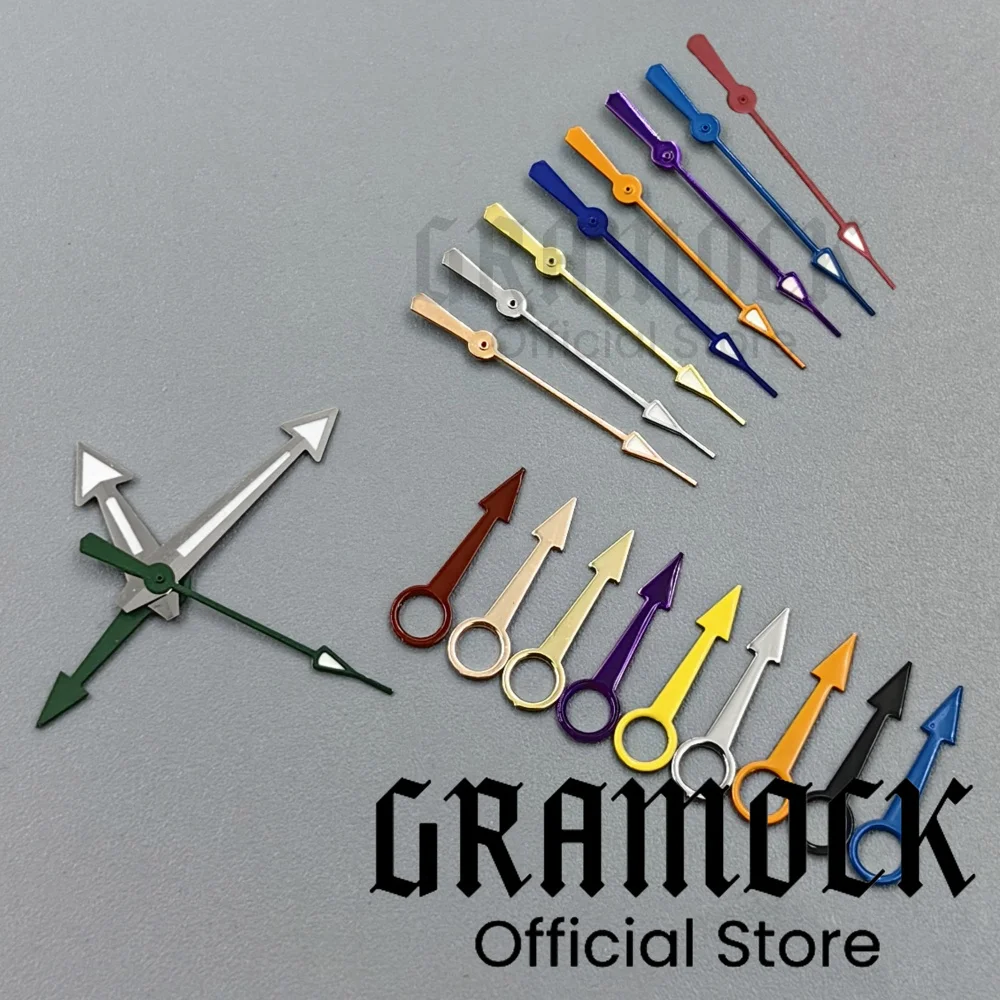 33.5mm Universal Time Blue Green Black Watch Dial 6 o 'clock Date With Green Black Blue GMT NH34 4 Hands Fit NH34 NH35 Movement