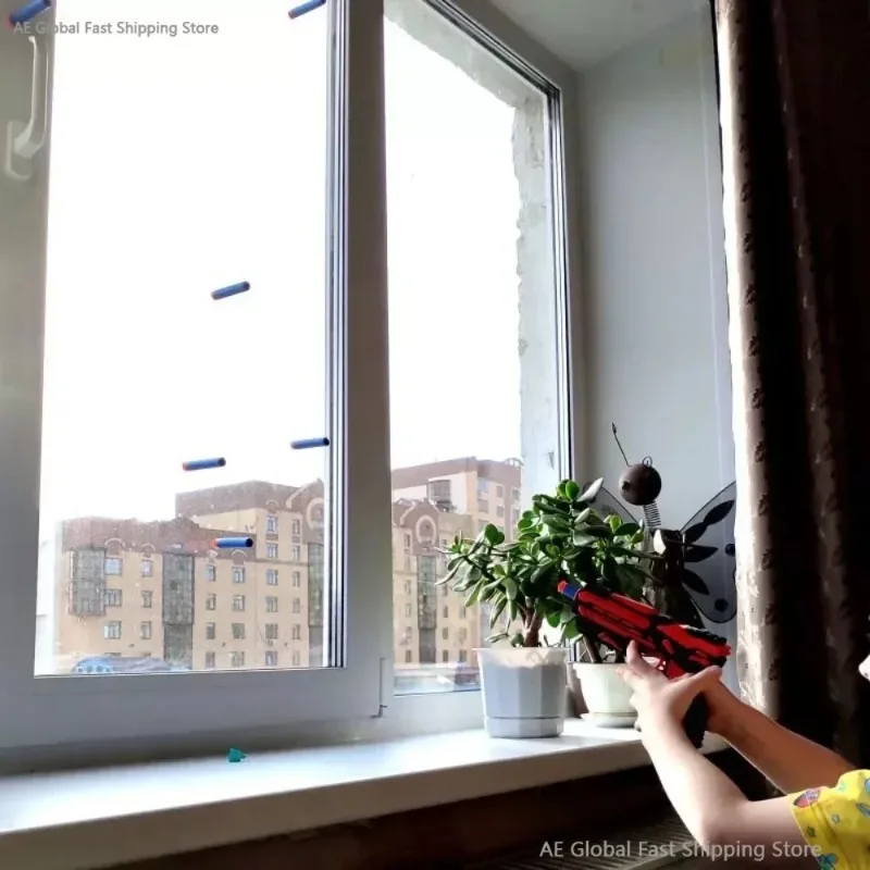 الأولاد لعبة عالية الجودة 7.2 سنتيمتر عبوة السهام لعبة بندقية الرصاص الأزرق مصاصة الرصاص ل Nerf بندقية سلسلة الناسف عيد الميلاد طفل الأطفال هدية