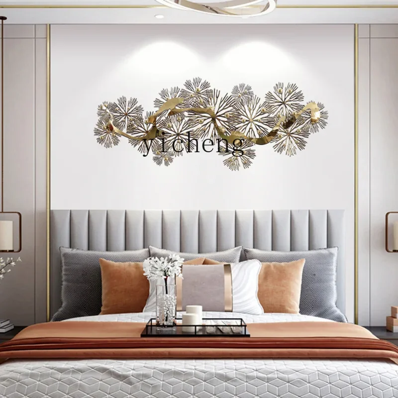 BJ-17  living room sofa background wall decoration pendant three-dimensional wall decoration metal wrought iron
