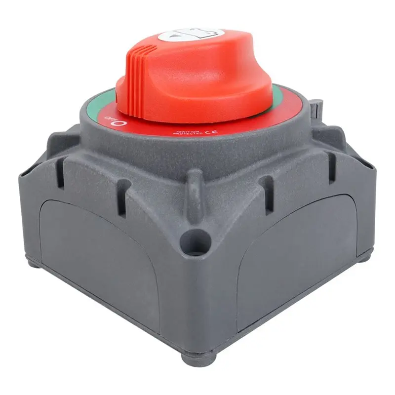 High Current 12-24V 350A Battery Disconnect Switch Marine Grade For RV ATV UTV Boat Ship Yacht Truck Vehicle-N29R