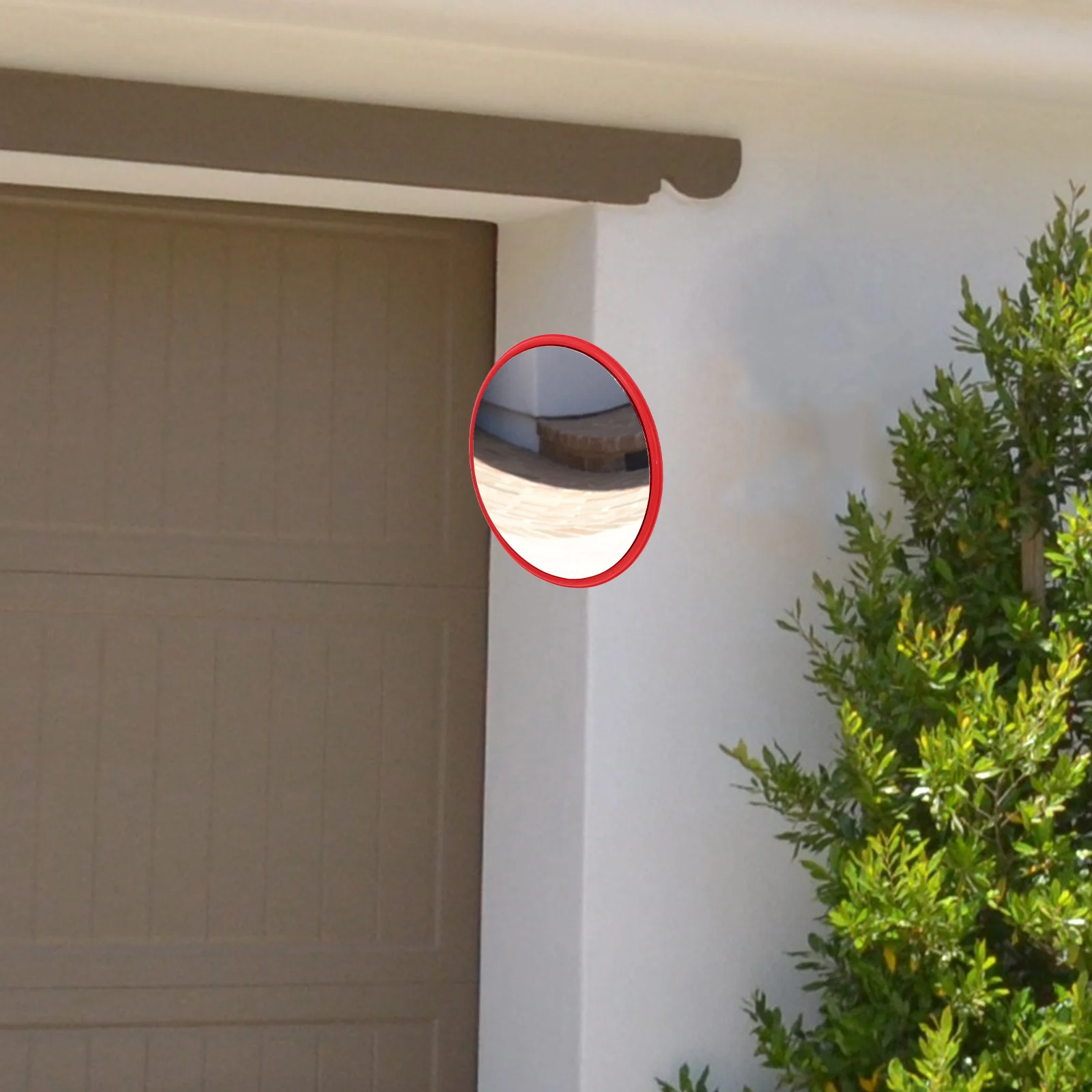 

Wide Angle Safety Mirror Road Wide-angle Parking Sun Visor Mirrors for Site Entrance PC Traffic