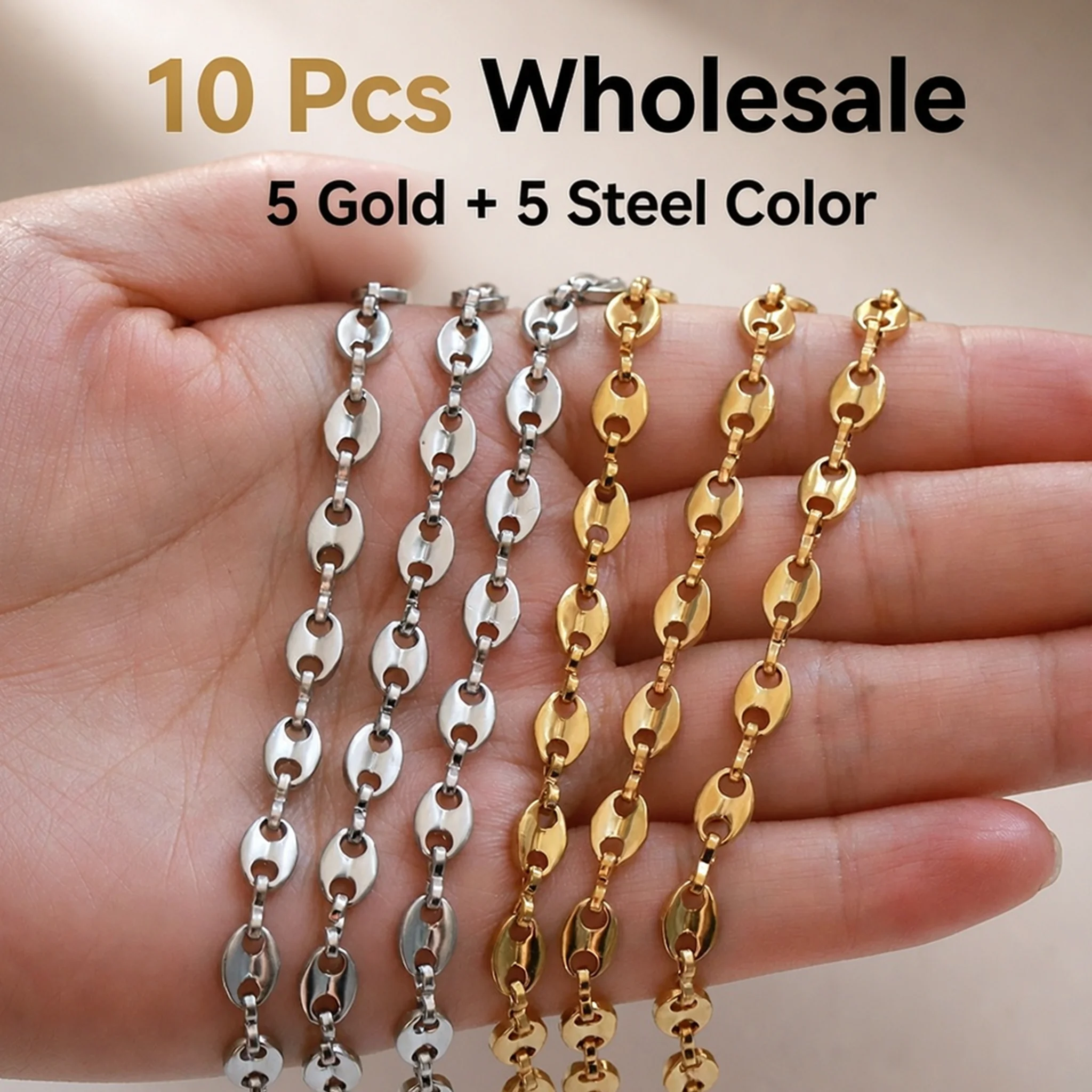 10-unidades-de-cadenas-de-eslabones-con-diseno-de-granos-de-cafe-en-colores-variados-5-en-tono-dorado-y-5-en-acero-inoxidable-para-la-creacion-de-collares-y-colgantes-de-joyeria