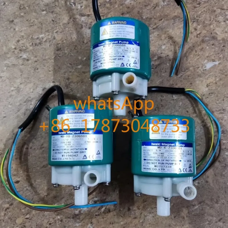 Disassembly magnetic pump MD-6-230GS01 AC 220/240V 50/60Hz 22/22W