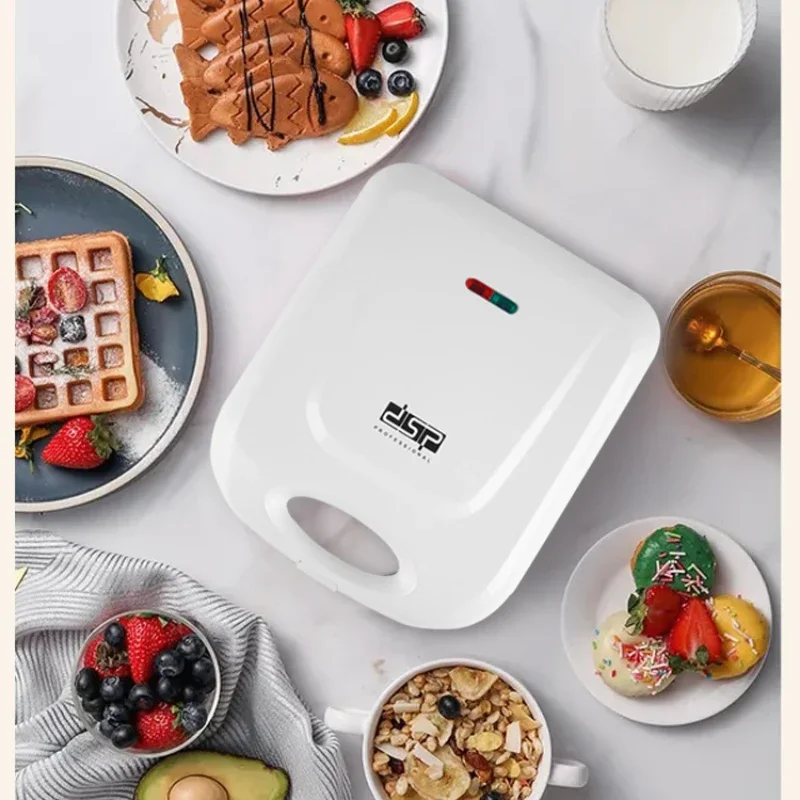 Breakfast Machine Donut Machine Household Bread Maker Double Side Heating 16 Holes Bread Machine Maker Hot Sandwich Maker