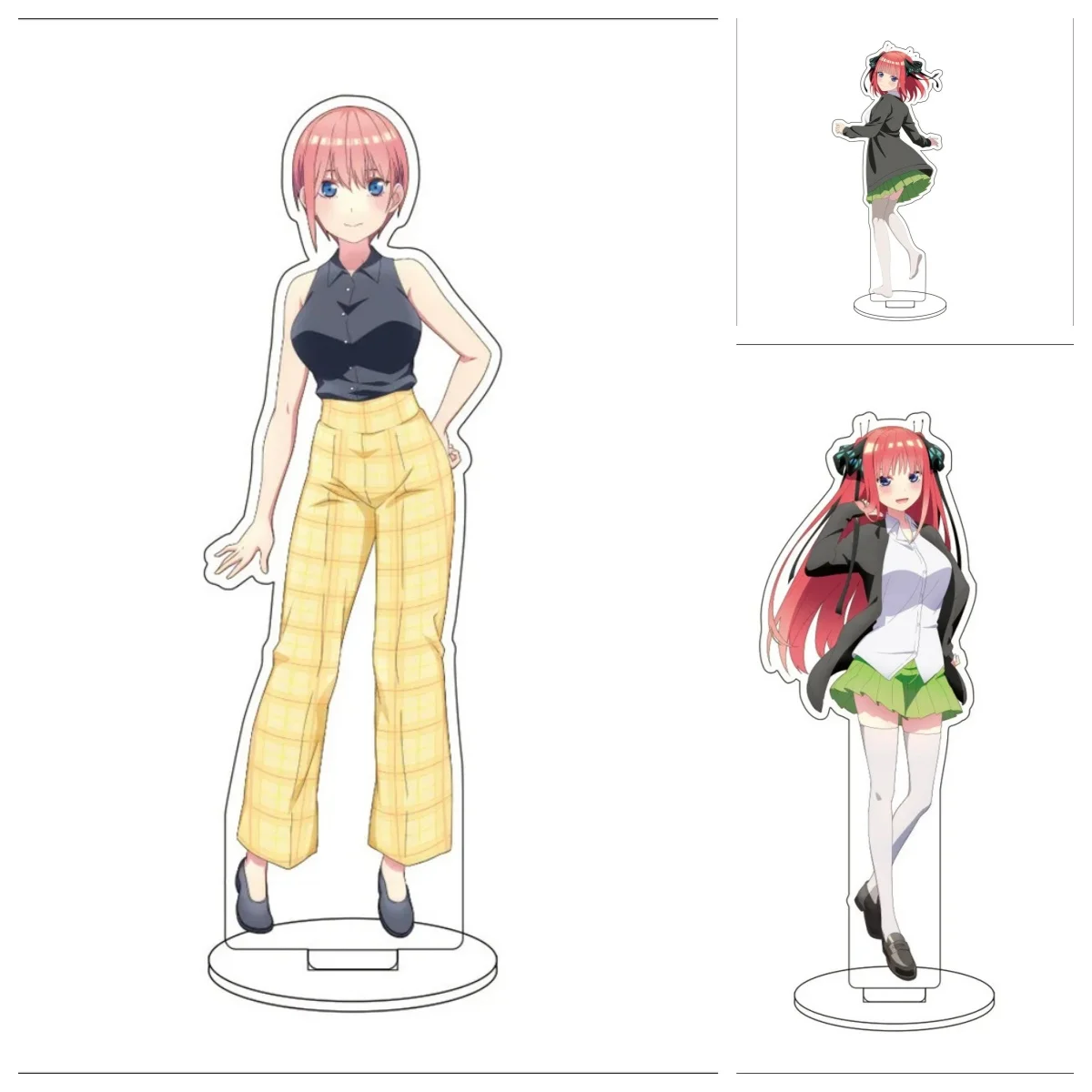 

15CM Charm Anime The Quintessential Quintuplets Acrylic Stand Model Cosplay Characters Ornament Accessories Goods Gifts