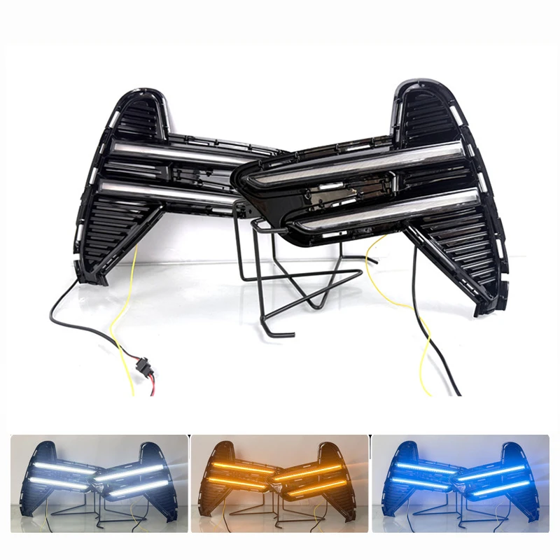 

Светодиодные дневные ходовые огни (ДХО) для BYD Song Plus 2023-2025: передние противотуманные фары, фонари ДХО, противотуманки в передний бампер, дневные ходовые огни