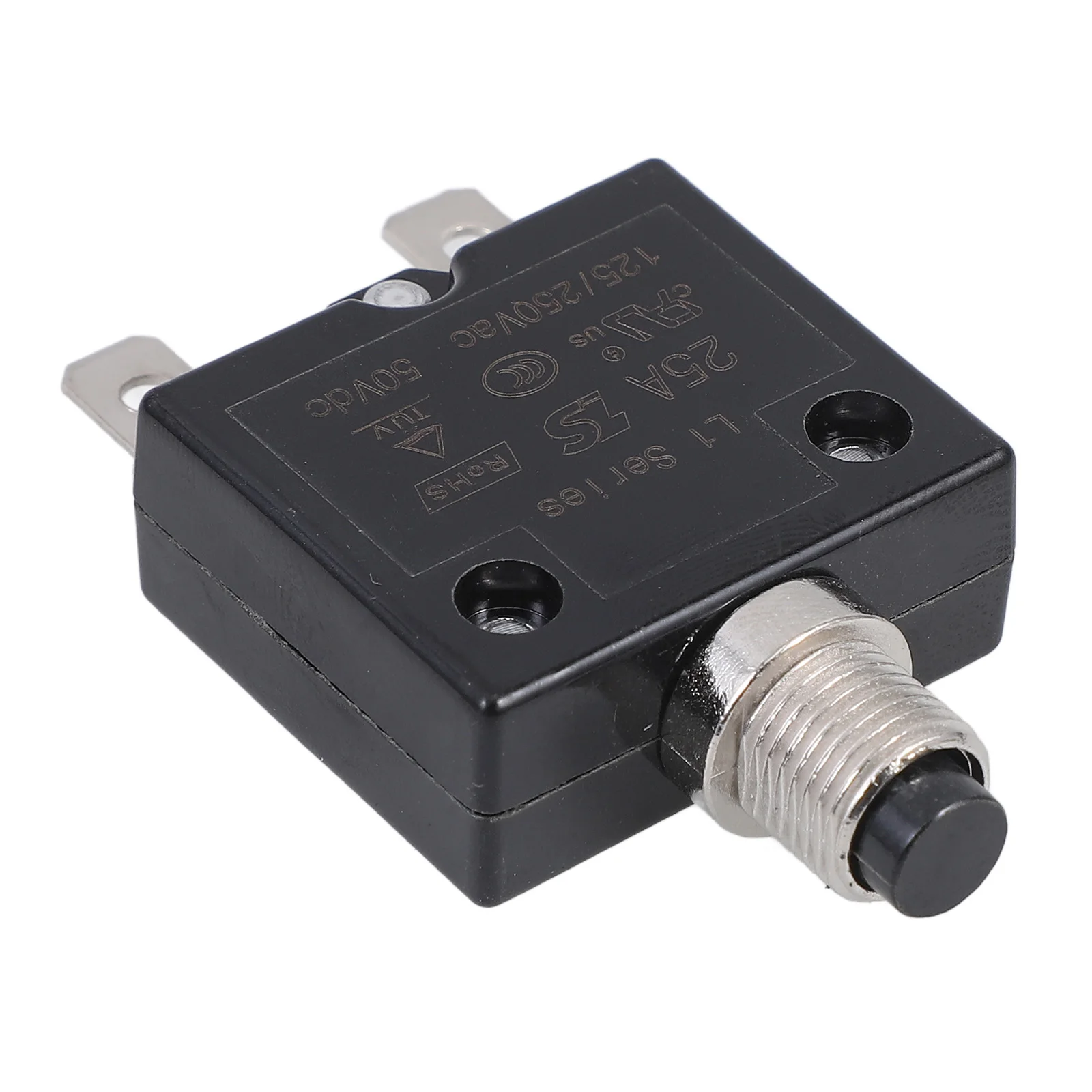 

Manual Reset Circuit Breaker 25A Protector Generator Circuit Breaker for Car Marine RV Auto Electrical Small Professional Parts
