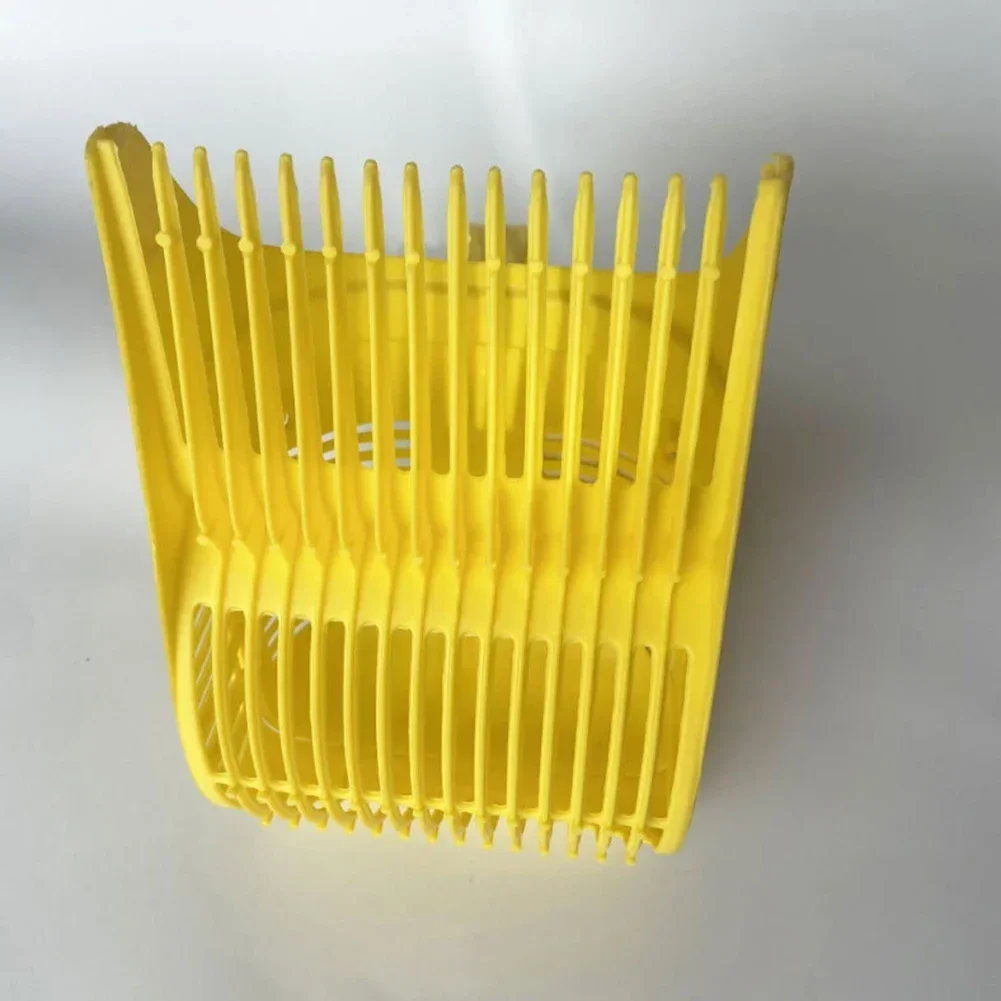 Garden Tools Berry Picker Large Capacity PP Versatile Tool Yellow 22*17*14cm Efficient Separation New Practical