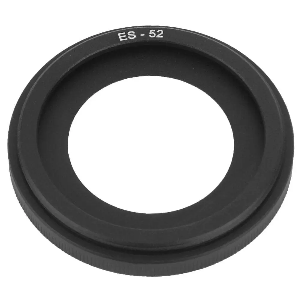 2023 New Lens Hood Sunshade ES-52 ES52 for EF40mm f/2.8 100D Cameras Blocker Reduce Reflections- 52mm image 4