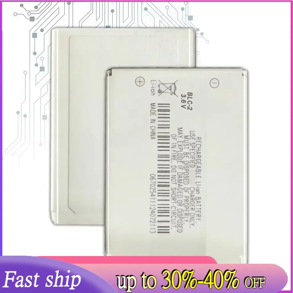 Mobile Phone For Nokia 3310 3330 3410 5510 3530 3335 3686 3685 3589 3315 3350 3510 6650 6800 Battery BLC-2 800Mah