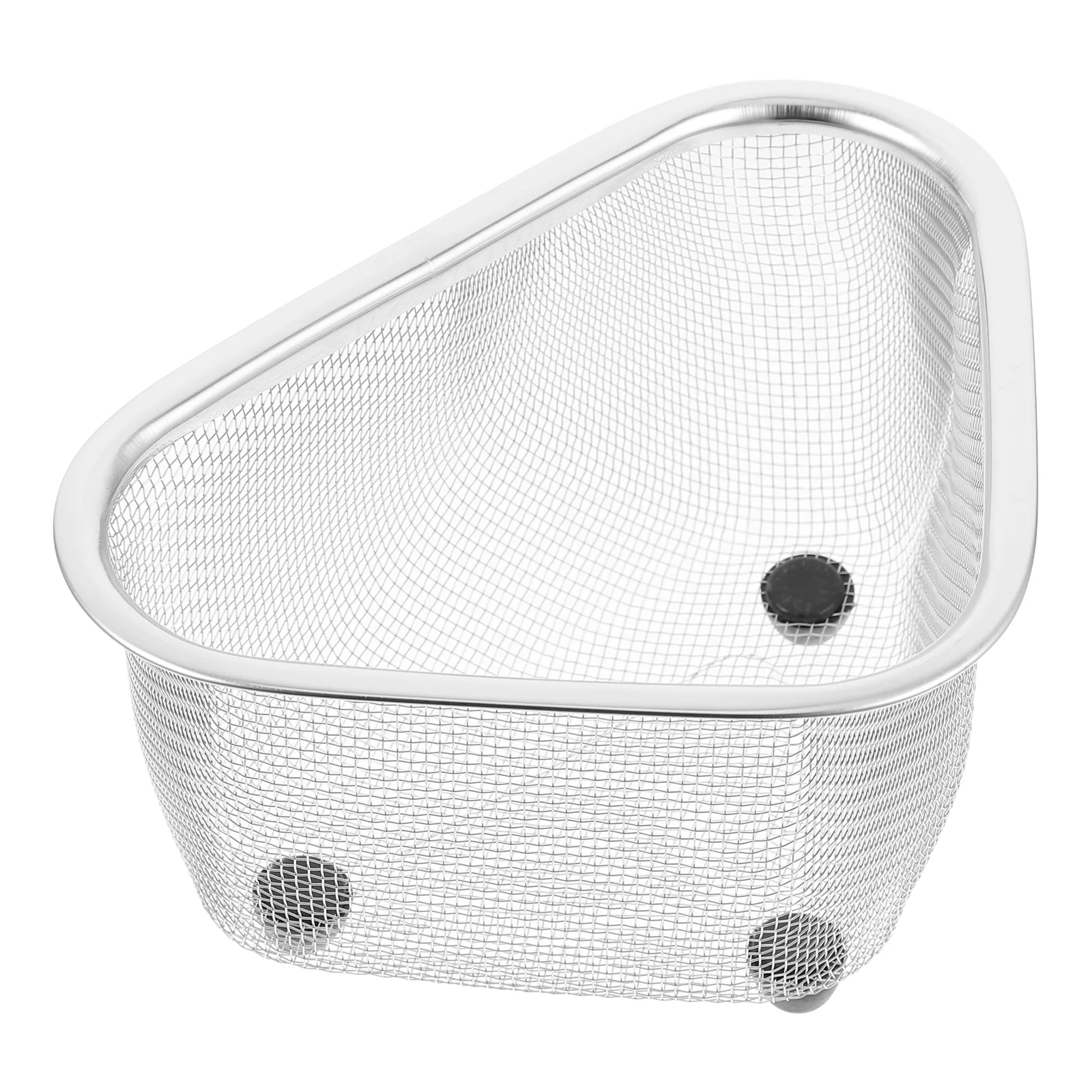 

Fine Mesh Strainer Drain Basket Sink Brush Dish Drainer Storage Rack Stainless Steel Plastic Easy Use Different Sinks Food