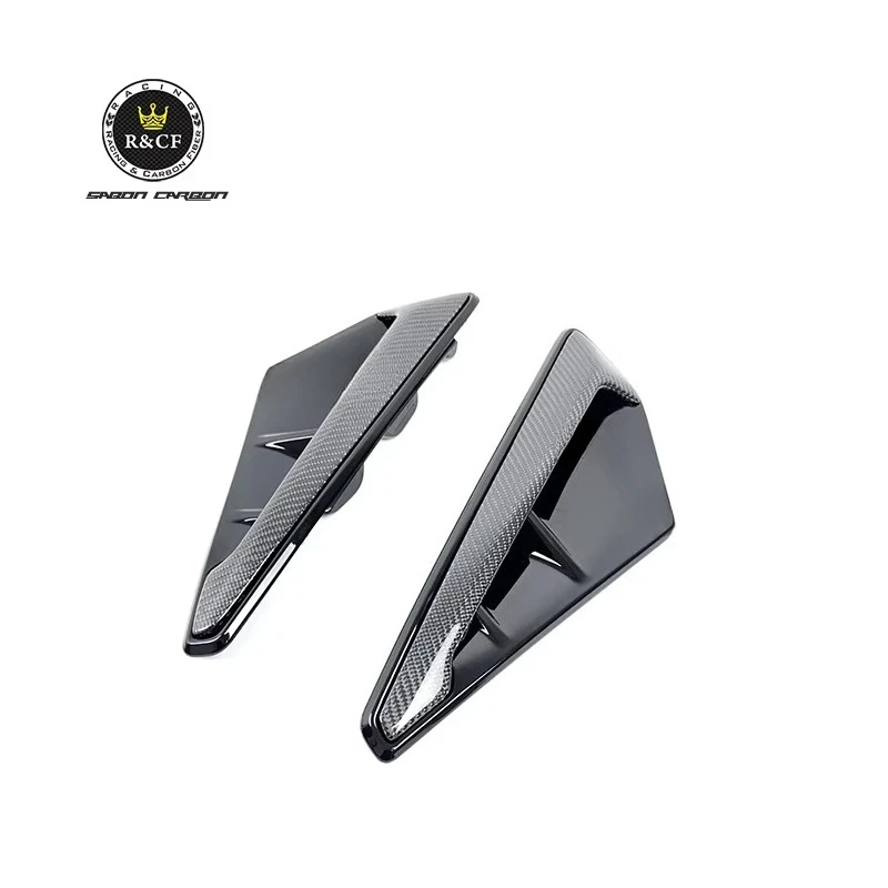Carbon Fiber Side Fender Trim Air Fender Vent Trim Cover for BMW X5  F95 X5M Competition