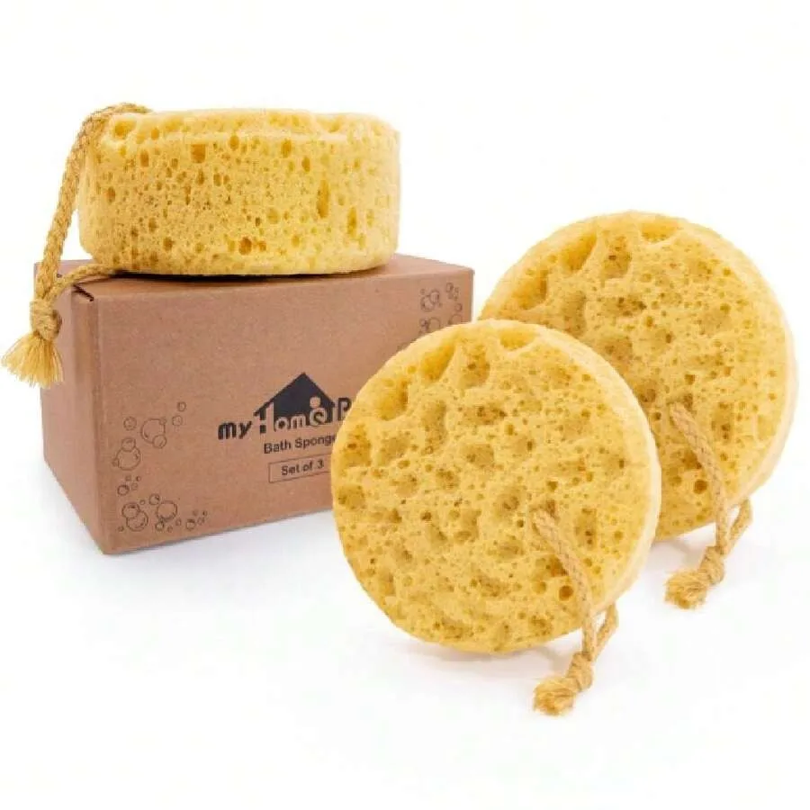 

【New style】Bath Sponge, Foam Loofah, Body Scrubber For Bathing, Exfoliating Shower Pouf For Shower - Large Size, Lots Of Lather