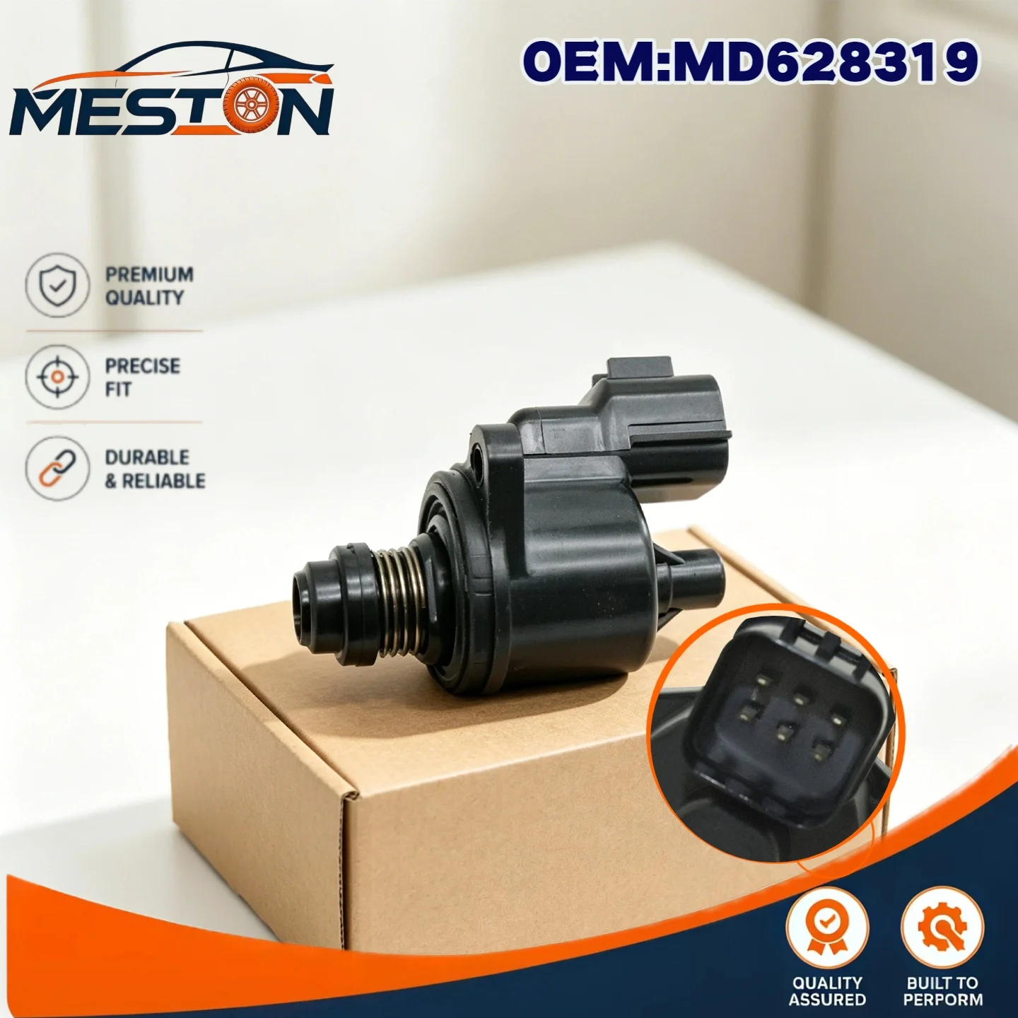Válvula de Control de Aire en Reposo para Mitsubishi Carisma Colt Lancer Pajero Space Star MD628319 MD628168