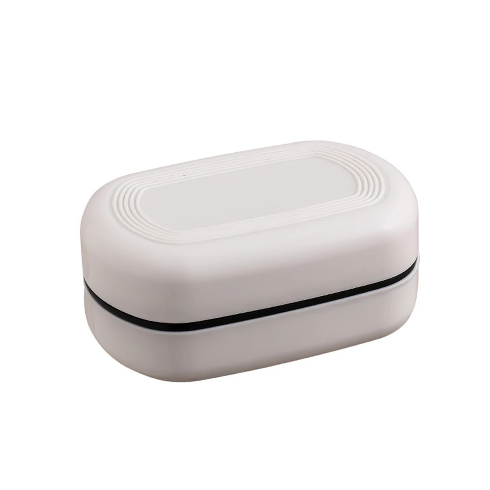 Bathroom Soap Holder Container Box Reusable Soap Container With Lid Double Layer Drainage Bathroom Accessories