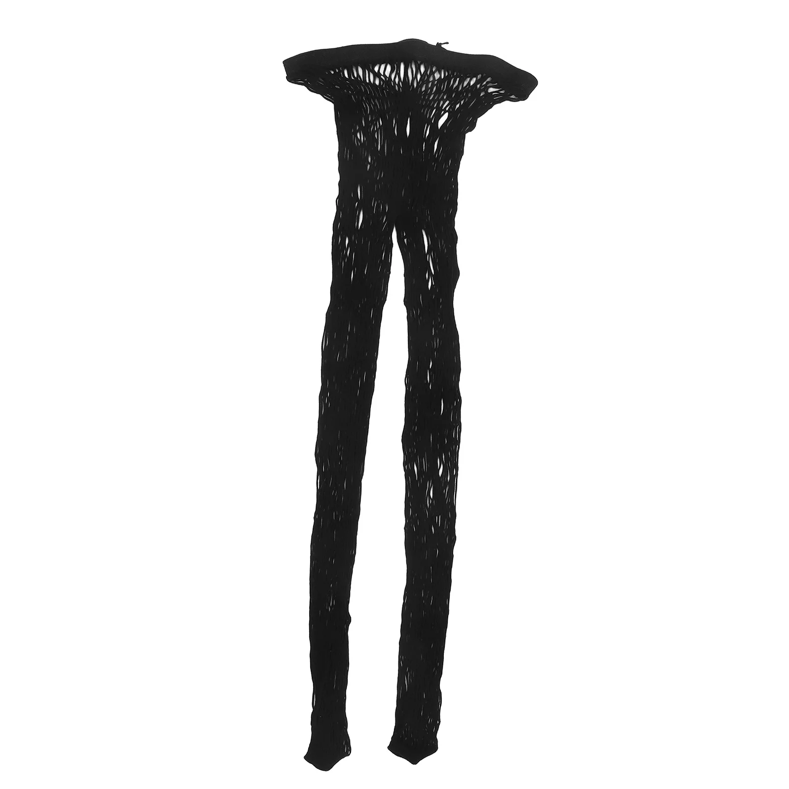 

1 Piece Halloween Spider Pattern Black Mesh Stocking Sexy Pantyhose Women Tight Slimming See-Through Legs Mesh Socks for Couples
