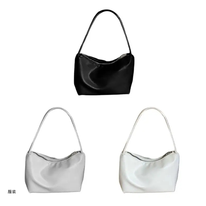 D0UD Bolsos hombro para mujer, bolso piel sintética para axilas, bolso elegante para fiesta y boda