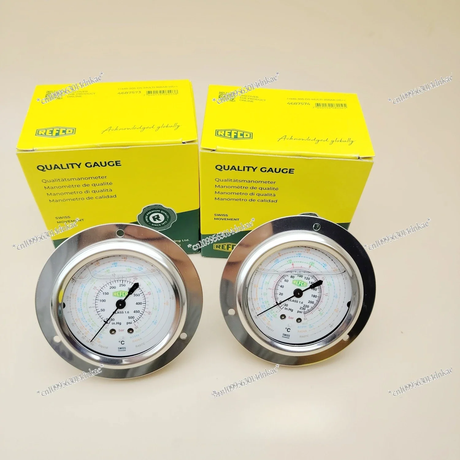 mr-205-305-ds-refrigerant-pressure-gauge-system-cold-storage-air-conditioning-unit-oil-gauge