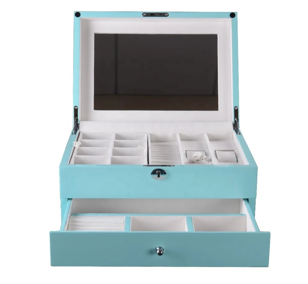 Wholesale Wooden Jewelry Boxes Rings and Accessories Luxury Eco-friendly Display Premium Packaging Boxes