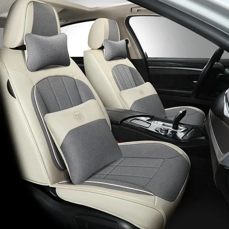 PU Leather Car Seat Cover For Lincoln MKZ 2014-2024 Years