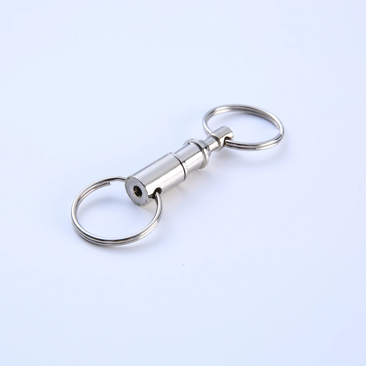 1/5/10/50pcs Detachable Key Chains Pull Apart Quick Release Keyrings Removable Double Split Rings Accessories