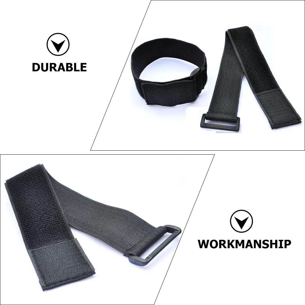 

5 Pcs Tie Bundling Belt Buckle Rope Belts 30cm Sundries Footsteps Elastic Webbing
