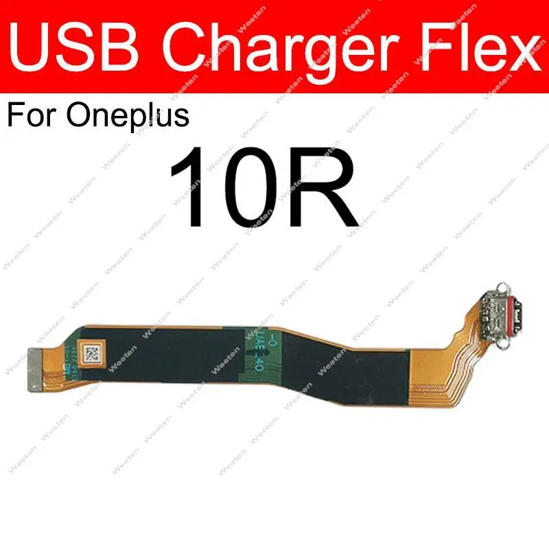 Oneplus 10 için USB şarj yuvası Flex kablo Pro 10R 10T 11 USB şarj aleti Port bağlayıcı Flex kablo yedek parçaları