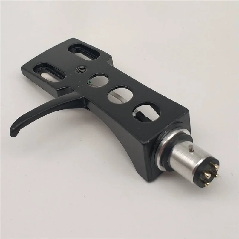 Vinile Phono Stand giradischi Headshell universale LP Phono cartuccia sostituzione Phonograph Head Holder Stylus Lead Wire